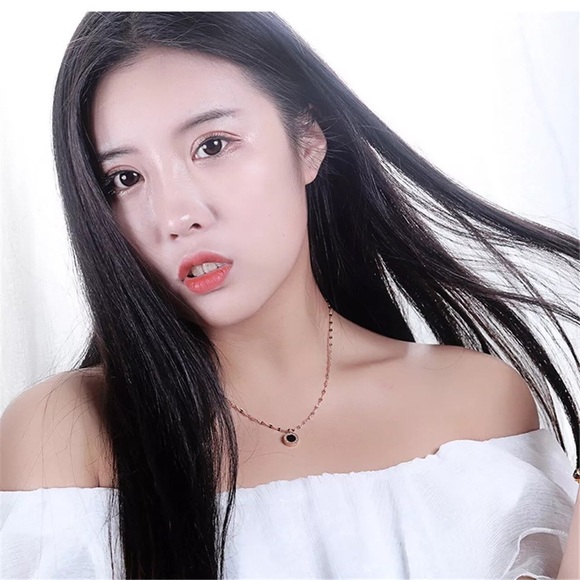 Stainless Steel Necklace & Earring Set - Picture 5 of 5